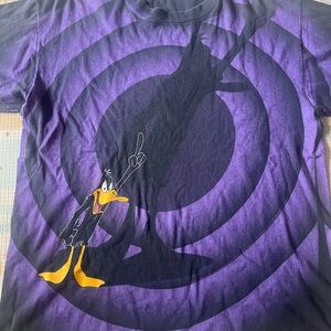 Vintage Purple loony tunes Graphic T-Shirt